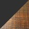 Alaterre Furniture Pomona 36"H 4-Shelf Metal and Solid Wood Bath Wall Shelf AMBA5920 - alternate 2
